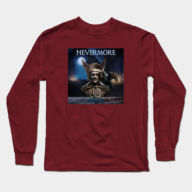 Nevermore Long Sleeve T-Shirt by Dizgraceland